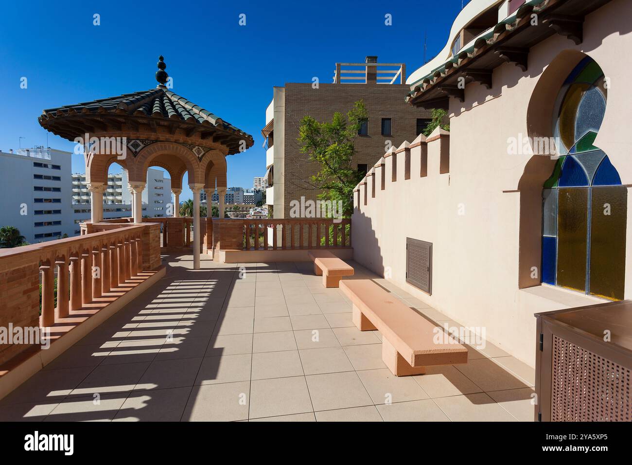 Maison des Navajas, Torremolinos, Malaga, Andalousie, Espagne Banque D'Images