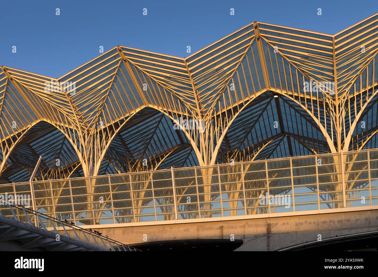 Station d'Orient à Lisbonne, Portugal Banque D'Images