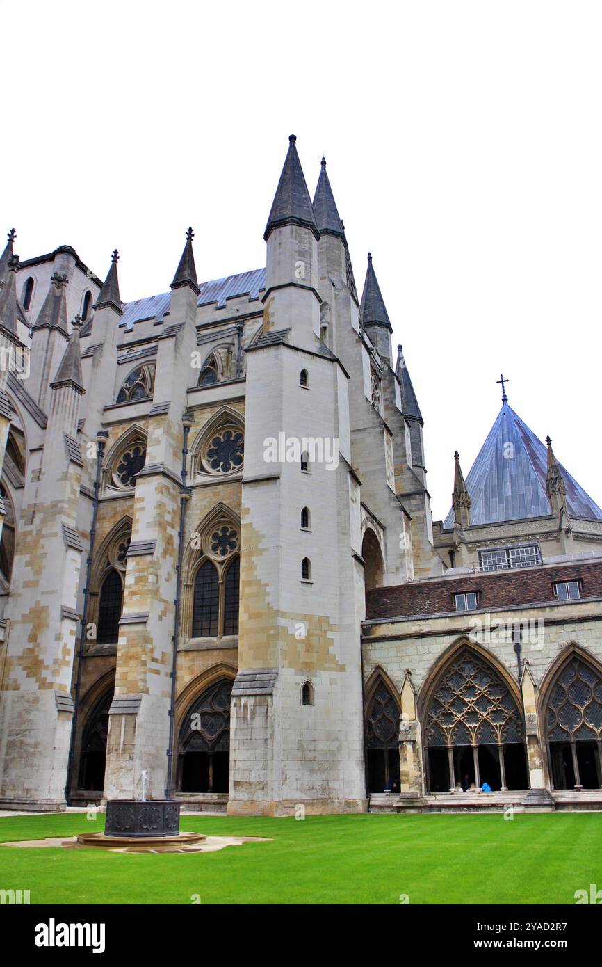 À l'intérieur de l'abbaye de Westminster à Londres, Royaume-Uni Banque D'Images