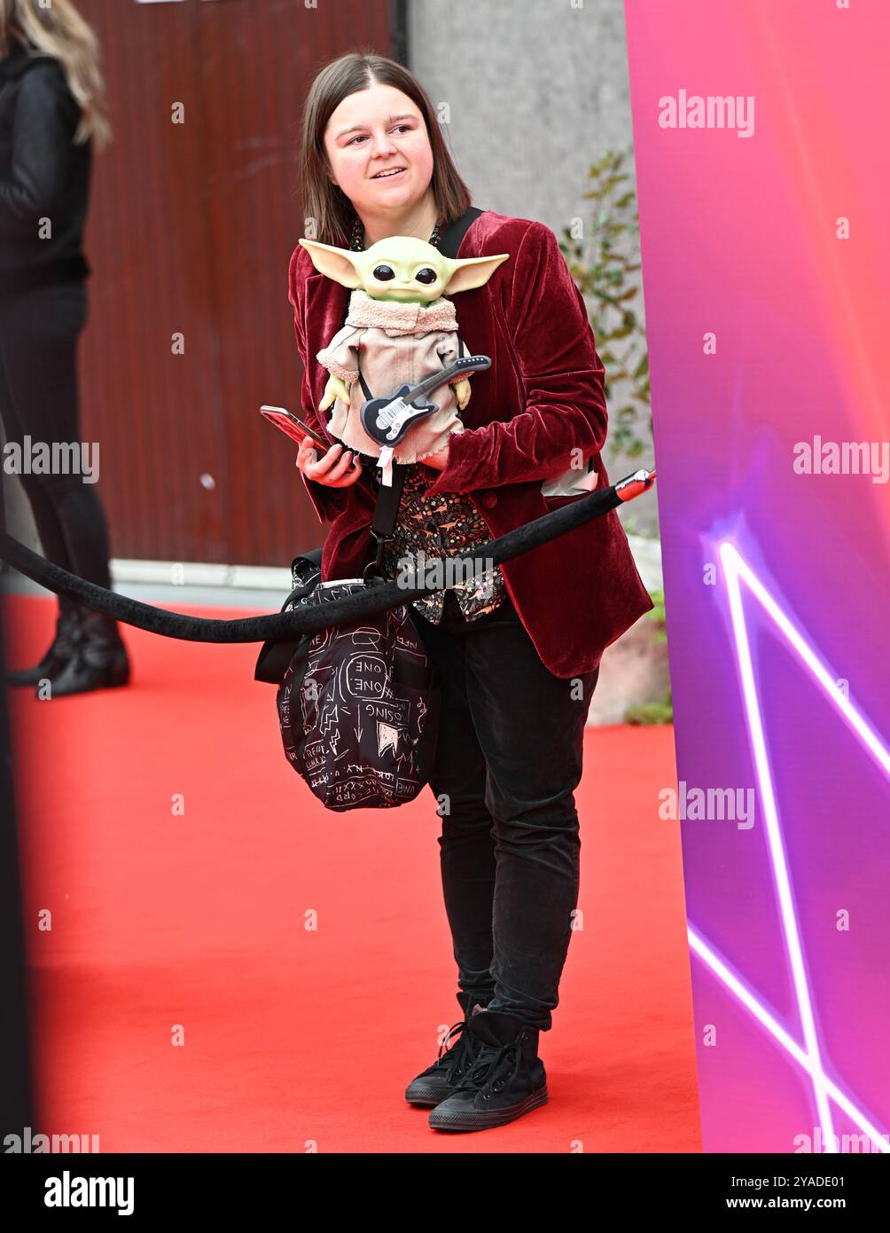 LONDRES, ROYAUME-UNI. 13 octobre 2024. Présentation spéciale 'The Wild robot' - 68e BFI London film Festival à Londres, Royaume-Uni. (Photo de 李世惠/Voir Li/Picture Capital) crédit : Voir Li/Picture Capital/Alamy Live News Banque D'Images