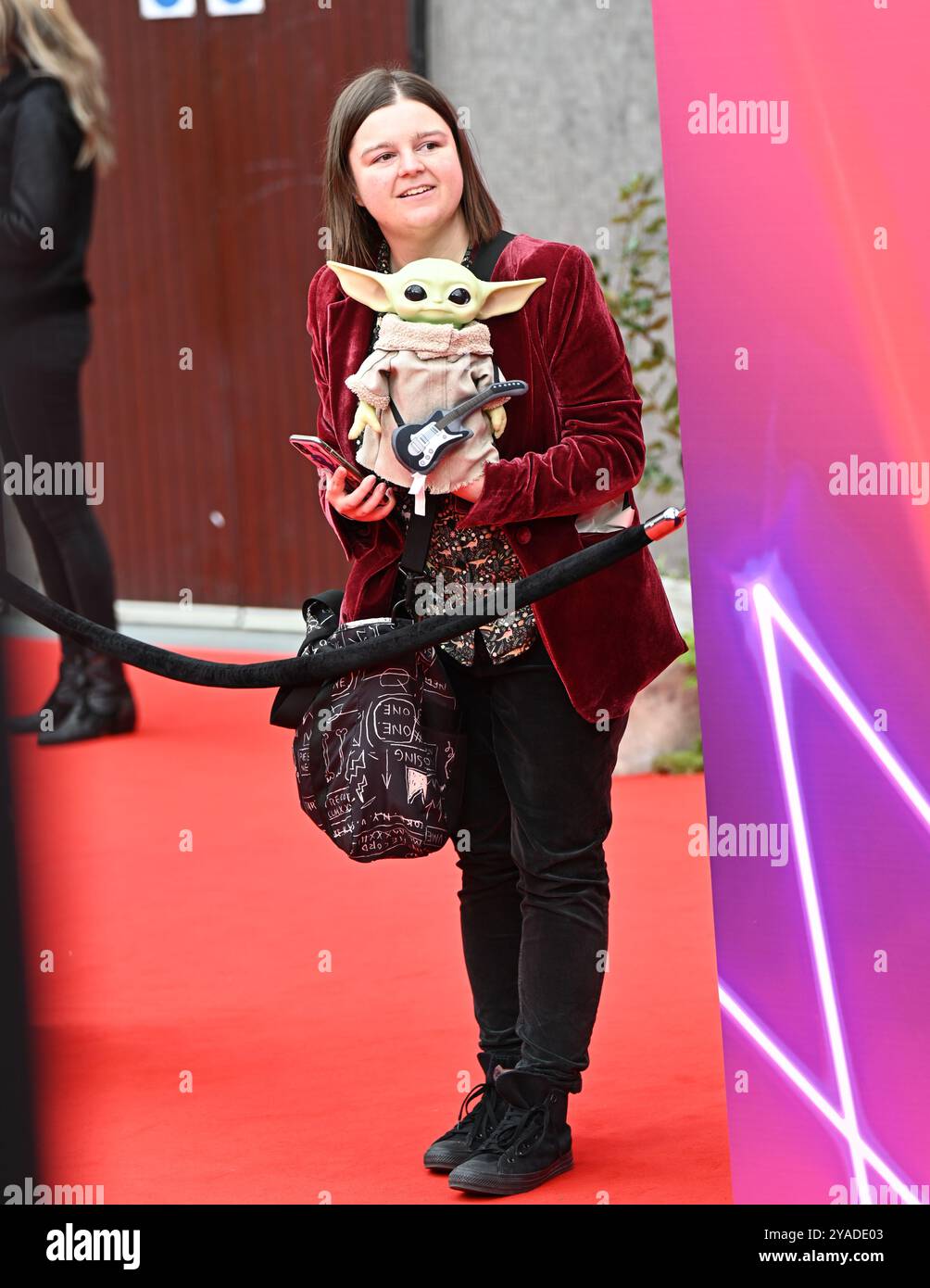 LONDRES, ROYAUME-UNI. 13 octobre 2024. Présentation spéciale 'The Wild robot' - 68e BFI London film Festival à Londres, Royaume-Uni. (Photo de 李世惠/Voir Li/Picture Capital) crédit : Voir Li/Picture Capital/Alamy Live News Banque D'Images