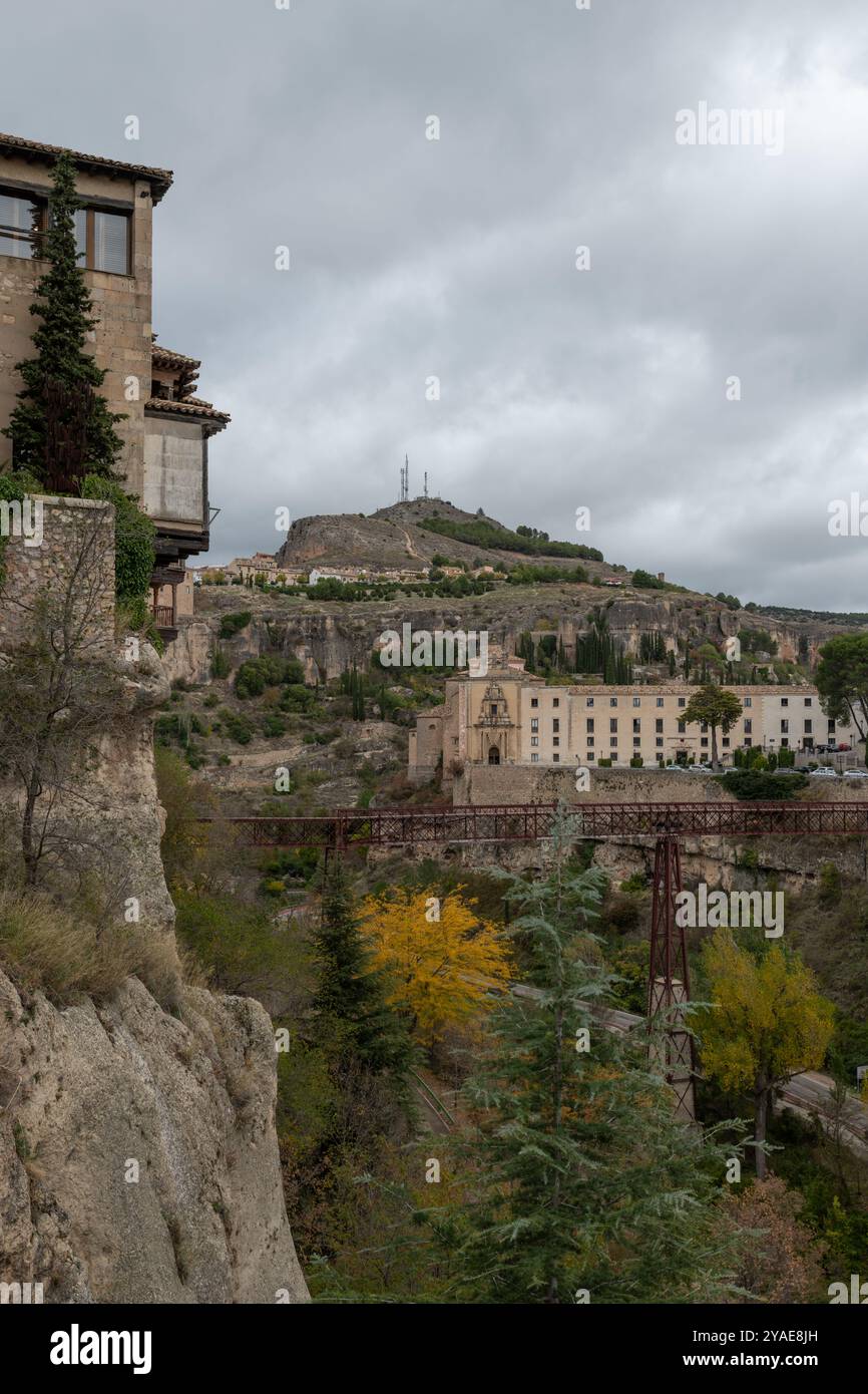 Parador de Cuenca, Castille-la Manche, Espagne, Europe Banque D'Images