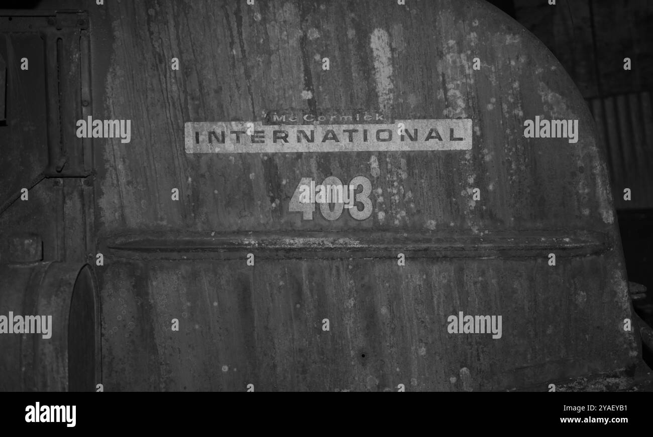 Moissonneuse-batteuse McCormick International 403. Banque D'Images