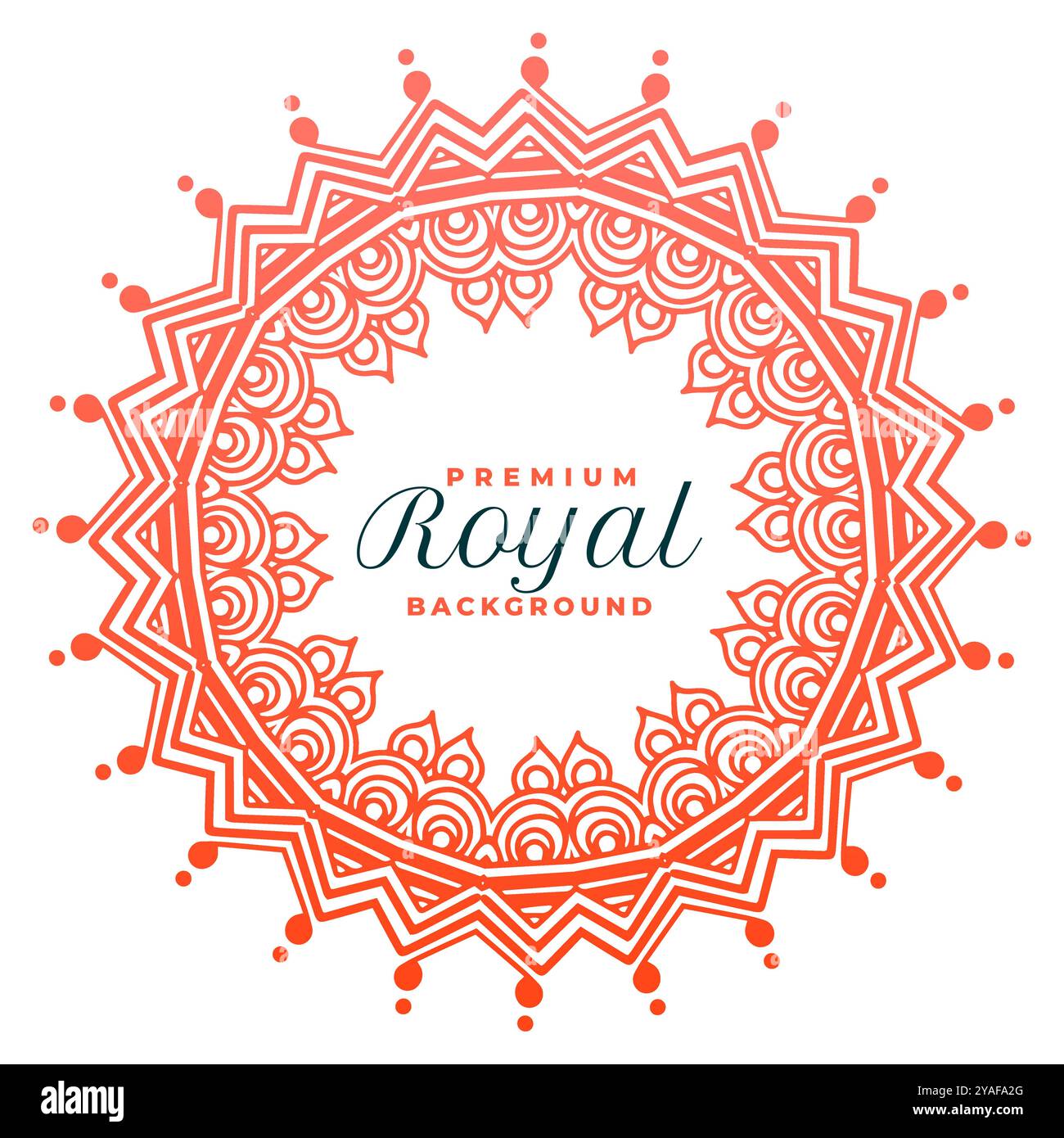 vecteur de conception de fond de motif de mandala décoratif Illustration de Vecteur