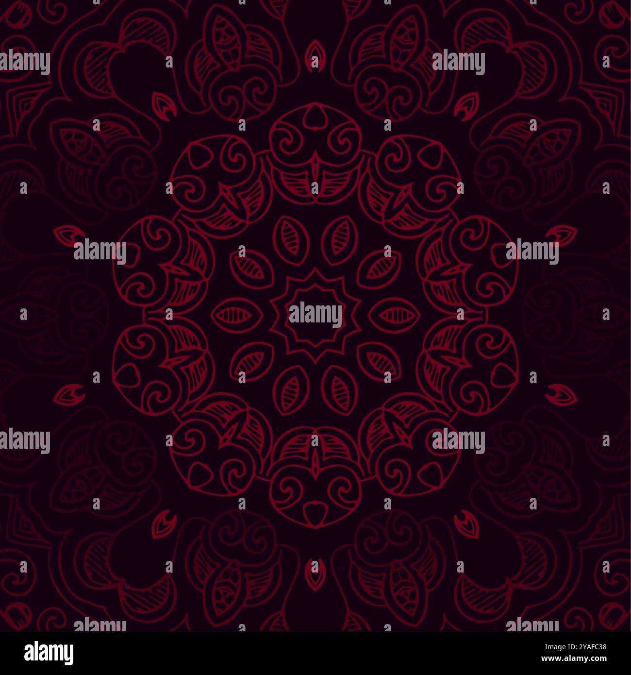 fond élégant avec un vecteur de conception de texture mandala décoratif Illustration de Vecteur