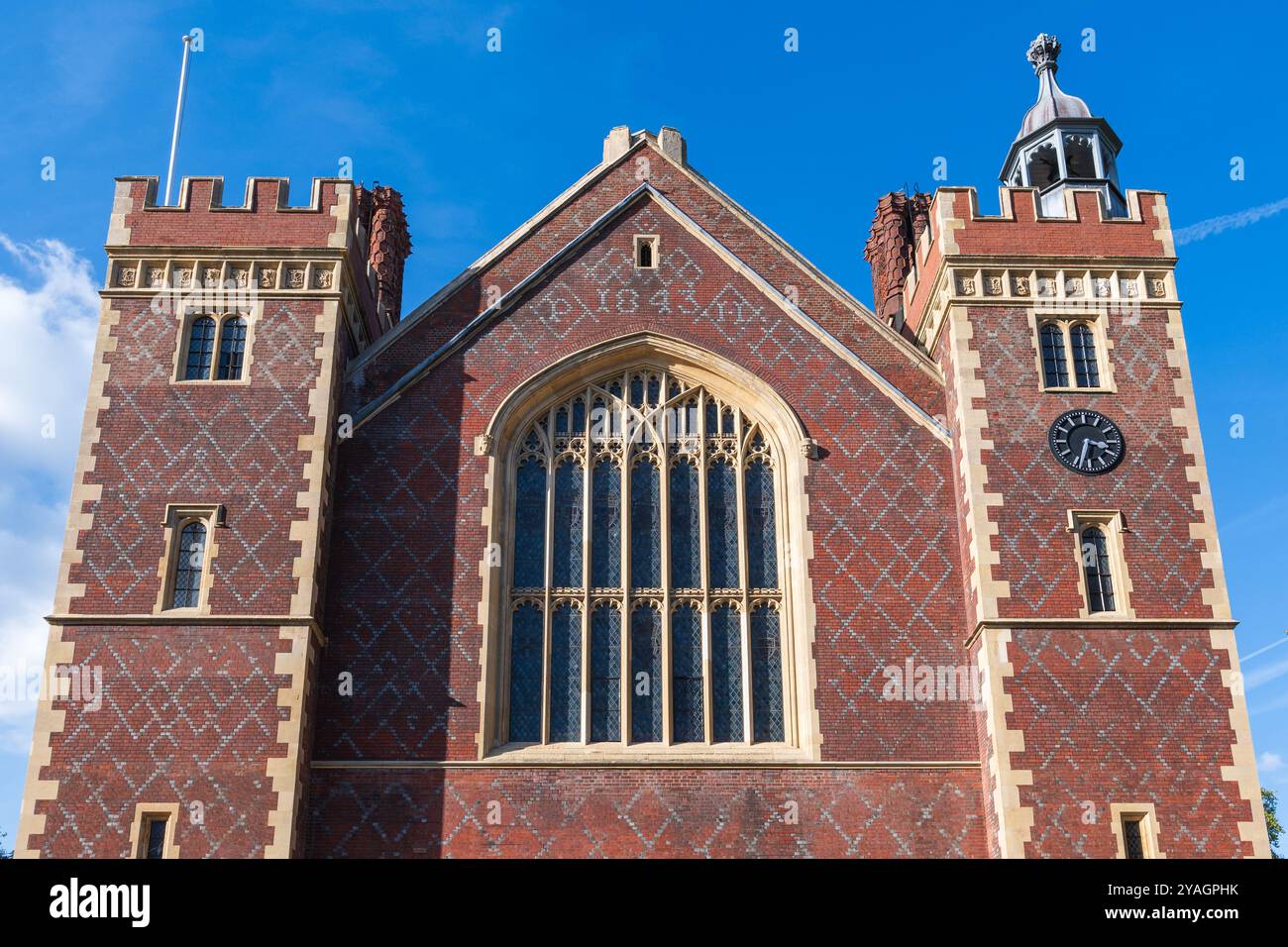 Londres : Great Hall, également connu sous le nom de New Hall, l'honorable Society of Lincoln's Inn, l'une des quatre auberges de court de Londres Banque D'Images