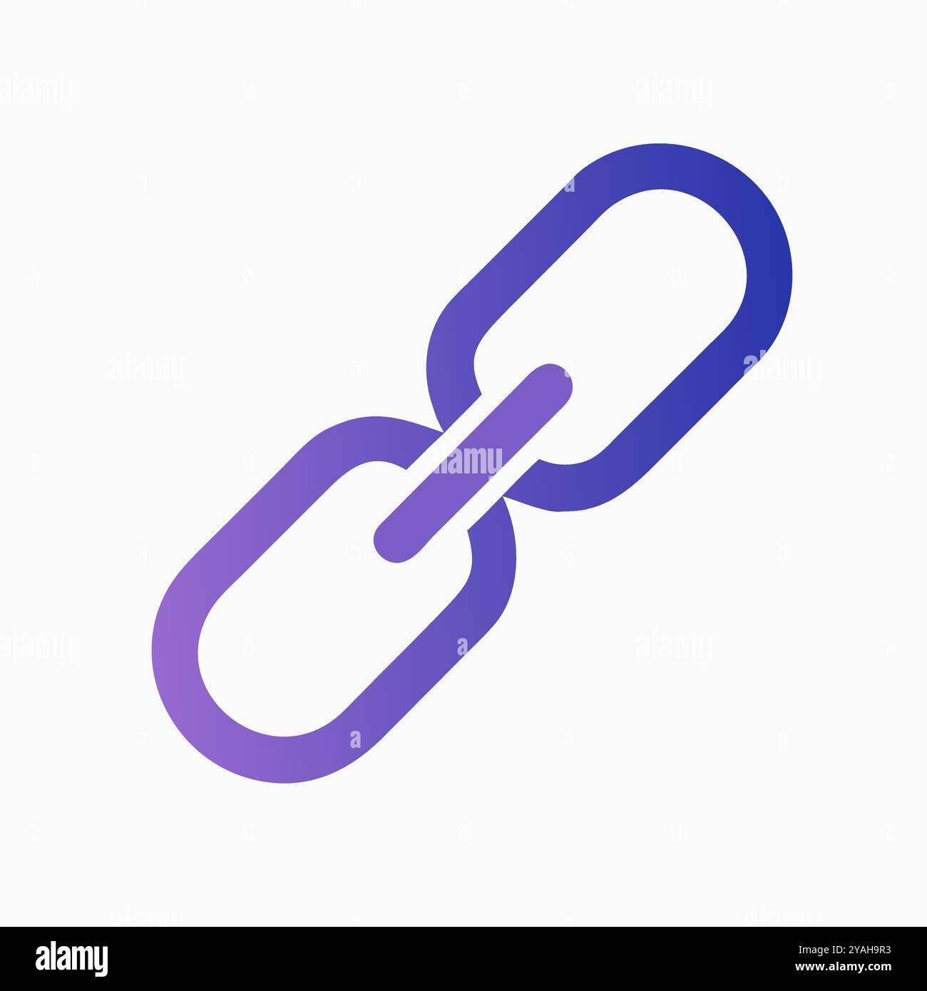 Image vectorielle d'icône de lien Illustration de Vecteur