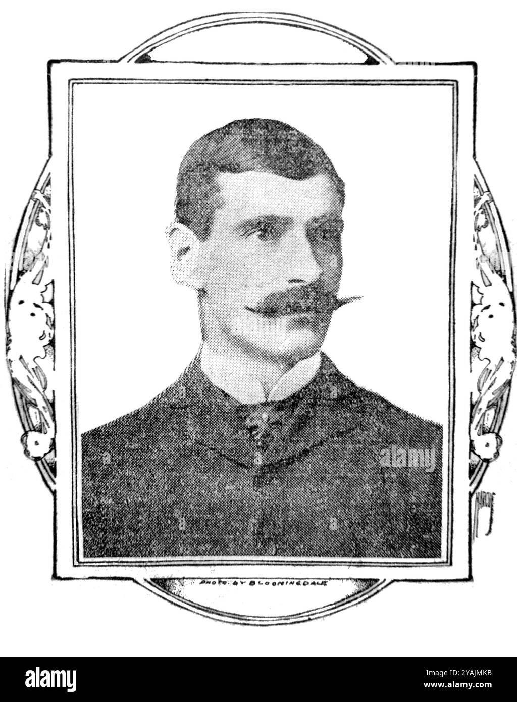 PHOTOS D’ANTAN - géré par PPL PHOTO AGENCYCirca mars 1903 America’s Cup. Capitaine Charles Barr (1864-1911). Un portrait du capitaine Charles Barr Banque D'Images