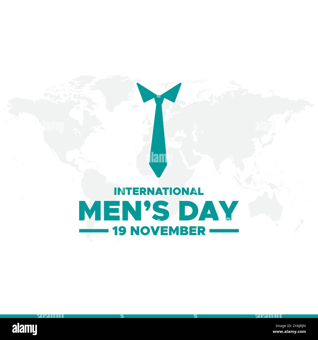 Journée internationale des hommes. Journée des hommes 19 novembre. Illustration vectorielle de la Journée internationale des hommes. Pour une affiche ou une bannière et une carte de vœux. Illustration de Vecteur