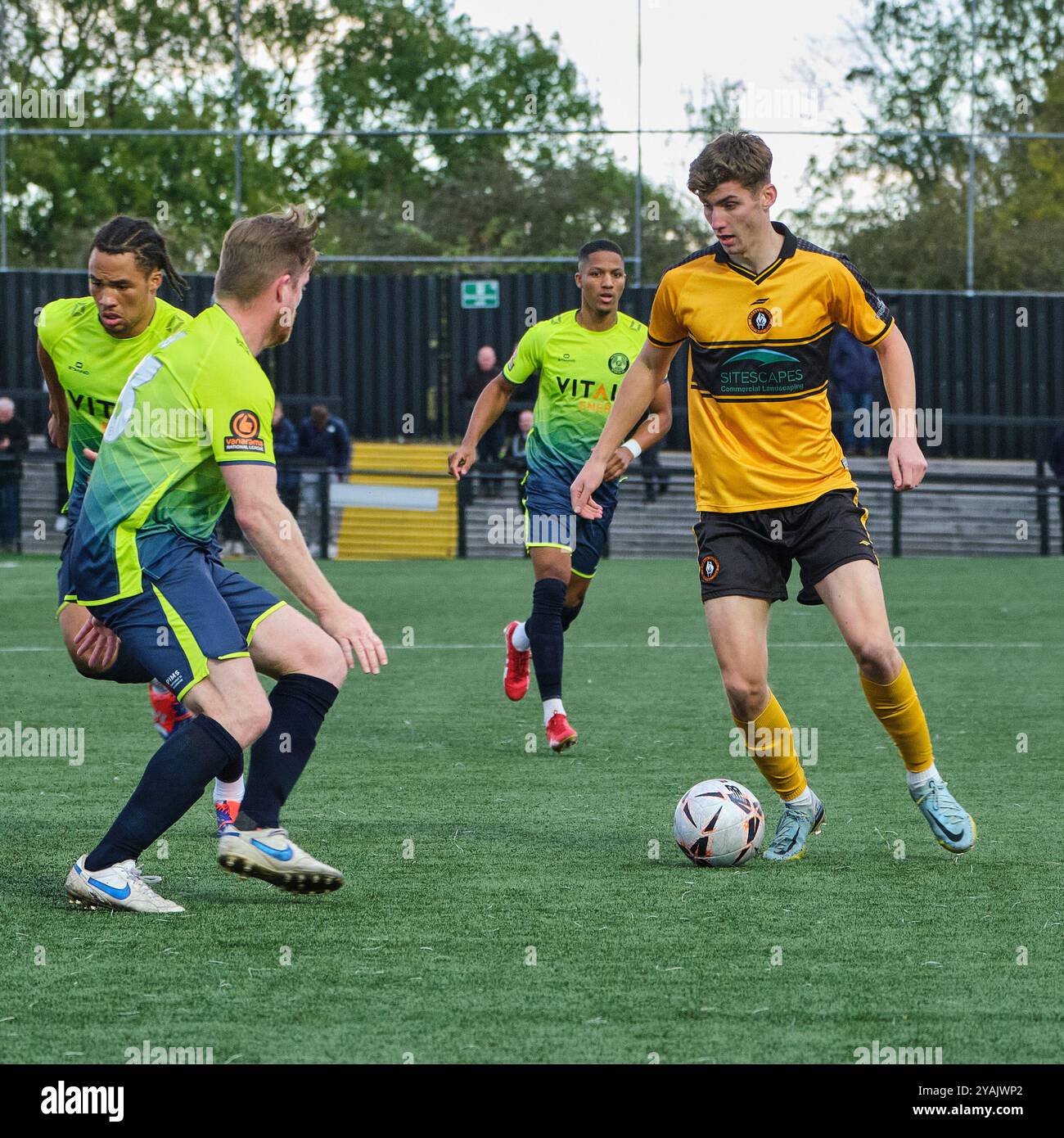 Rushall Olympic v Peterborough Sports (qualification quatrième tour de la FA Cup) Banque D'Images