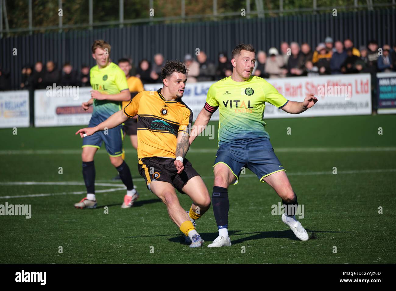 Rushall Olympic v Peterborough Sports (qualification quatrième tour de la FA Cup) Banque D'Images