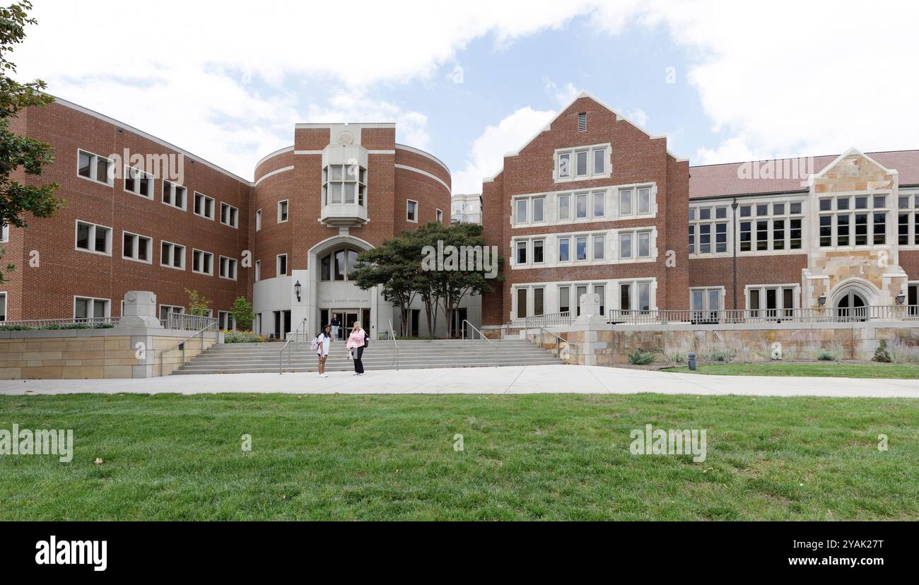 Knoxville, Tennessee, États-Unis-septembre 18, 2024 : la faculté de droit de l'Université du Tennessee. Banque D'Images