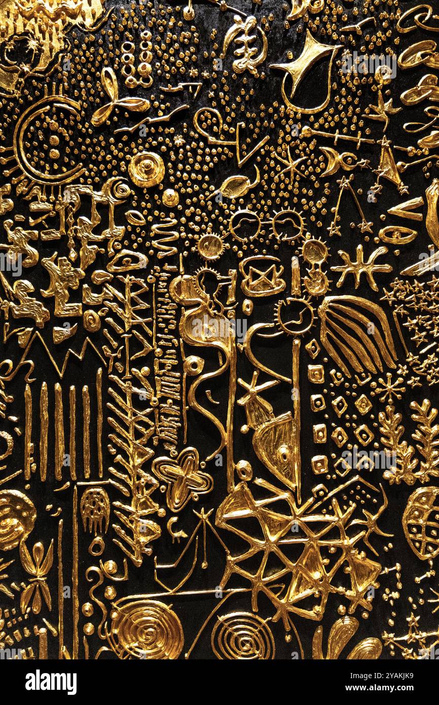 'Constellations X', Lina Iris Viktor - Mythic Time / exposition de dizaines de milliers de souvenirs au John Soane's Museum, Londres, Angleterre Banque D'Images