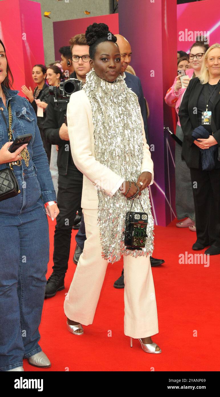 Londres, Royaume-Uni. 13 octobre 2024. Lupita Nyong'o à la présentation spéciale du 68e BFI London film Festival, Royal Festival Hall, Belvedere Road, le dimanche 13 octobre 2024 à Londres, Angleterre, Royaume-Uni. CAP/CAN © CAN/Capital Pictures crédit : Capital Pictures/Alamy Live News Banque D'Images