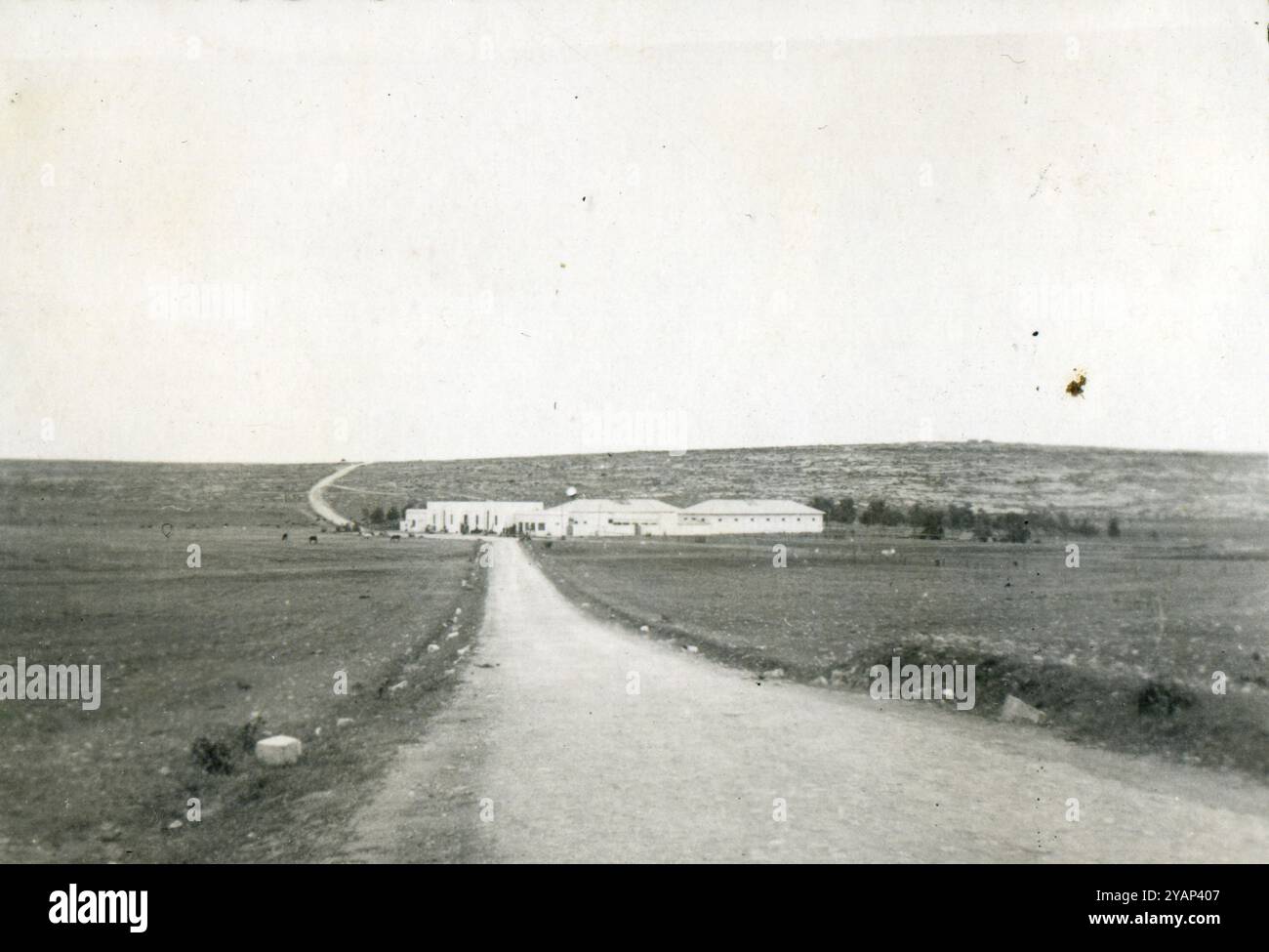 Période WW2 - Siedlung Berta - Libye, Afrique Banque D'Images