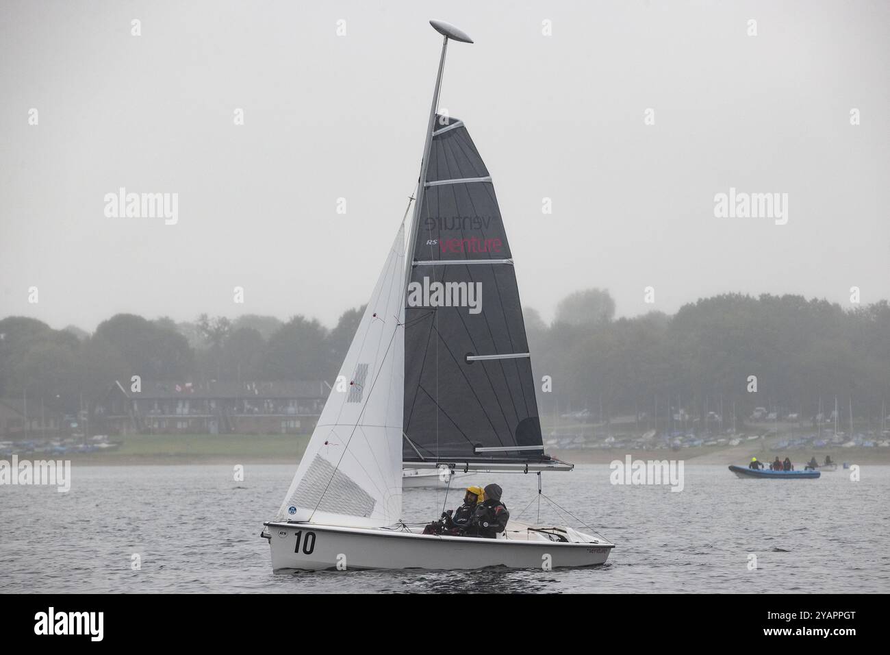 Lors des championnats du monde de voile para Venture Connect RS, Rutland Water, Royaume-Uni octobre 2024. (Photo : James Holyoak) Banque D'Images