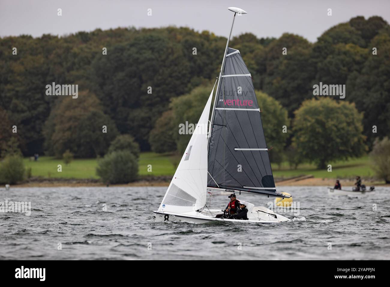 Lors des championnats du monde de voile para Venture Connect RS, Rutland Water, Royaume-Uni octobre 2024. (Photo : James Holyoak) Banque D'Images