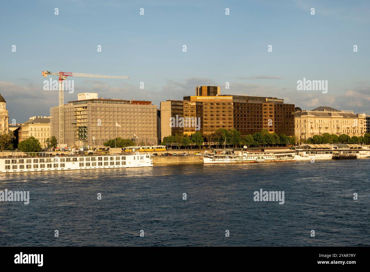 Budapest et le Danube Banque D'Images