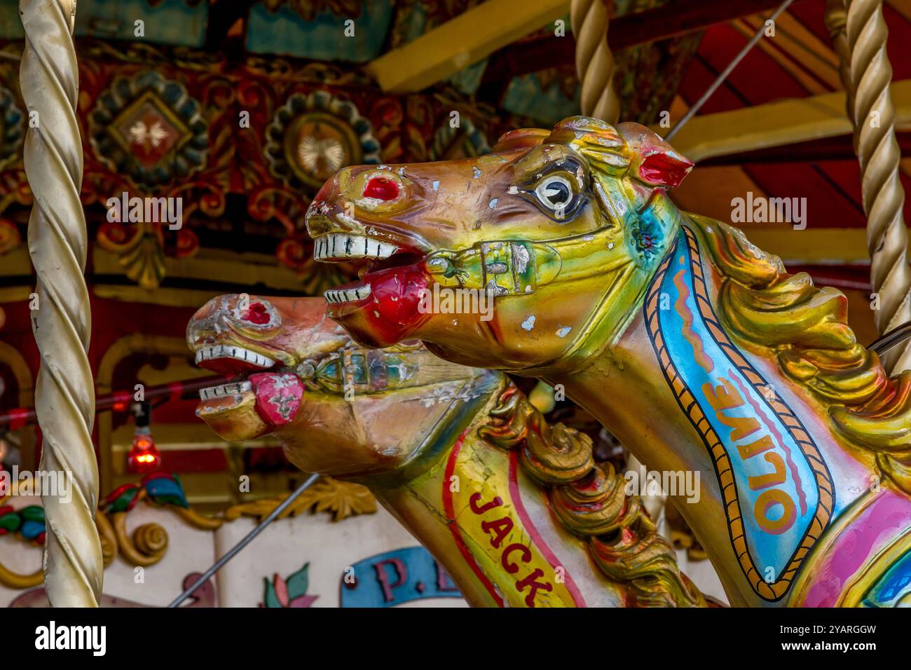 Rallye de machines à vapeur et foire du pays Banque D'Images