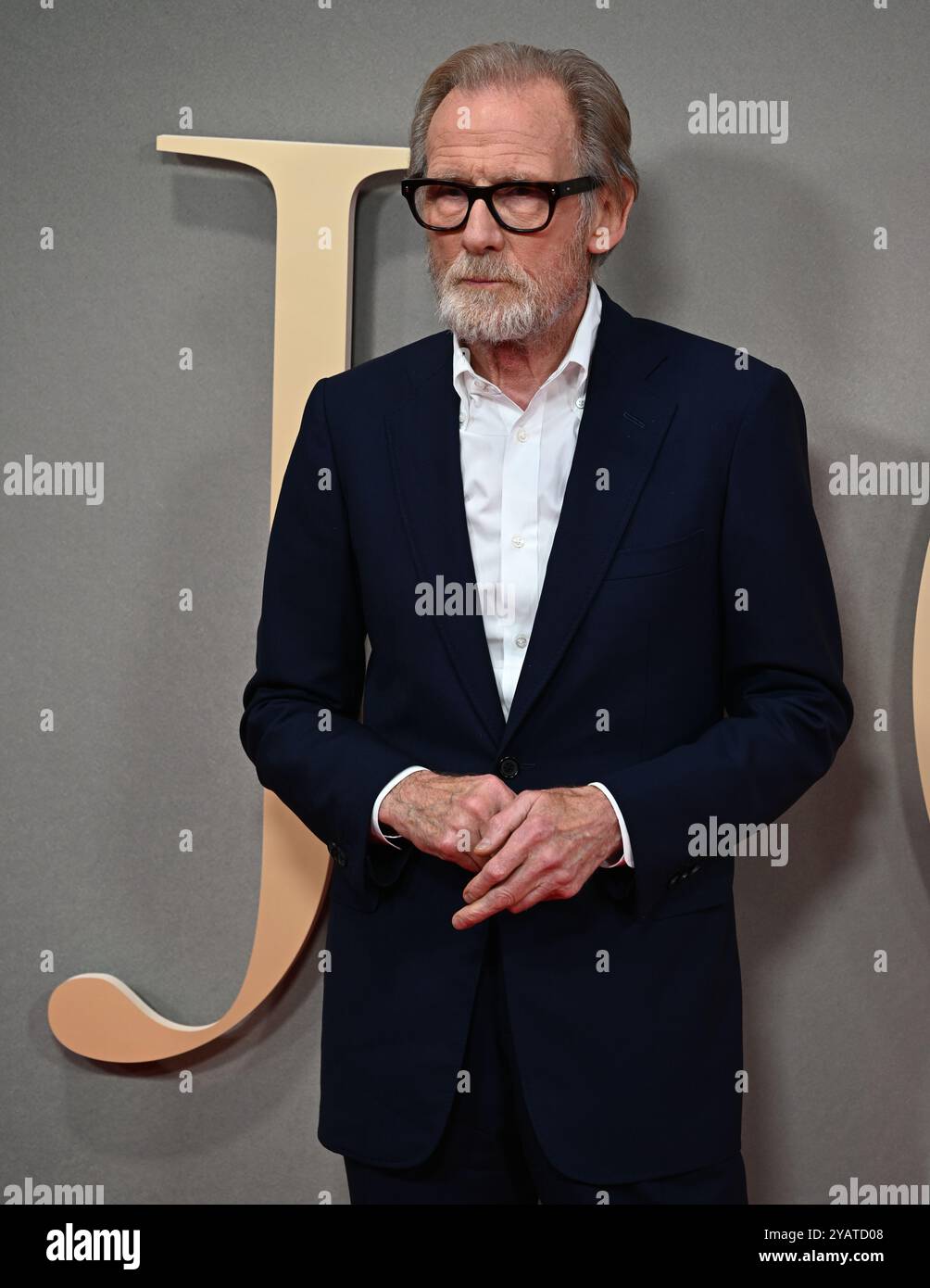 LONDRES, ROYAUME-UNI. 15 octobre 2024. Bill Nighy assiste à 'Joy', Headline Gala au BFI London film Festival 2024 au BFI Southbank à Londres, Royaume-Uni. (Photo de 李世惠/Voir Li/Picture Capital) crédit : Voir Li/Picture Capital/Alamy Live News Banque D'Images