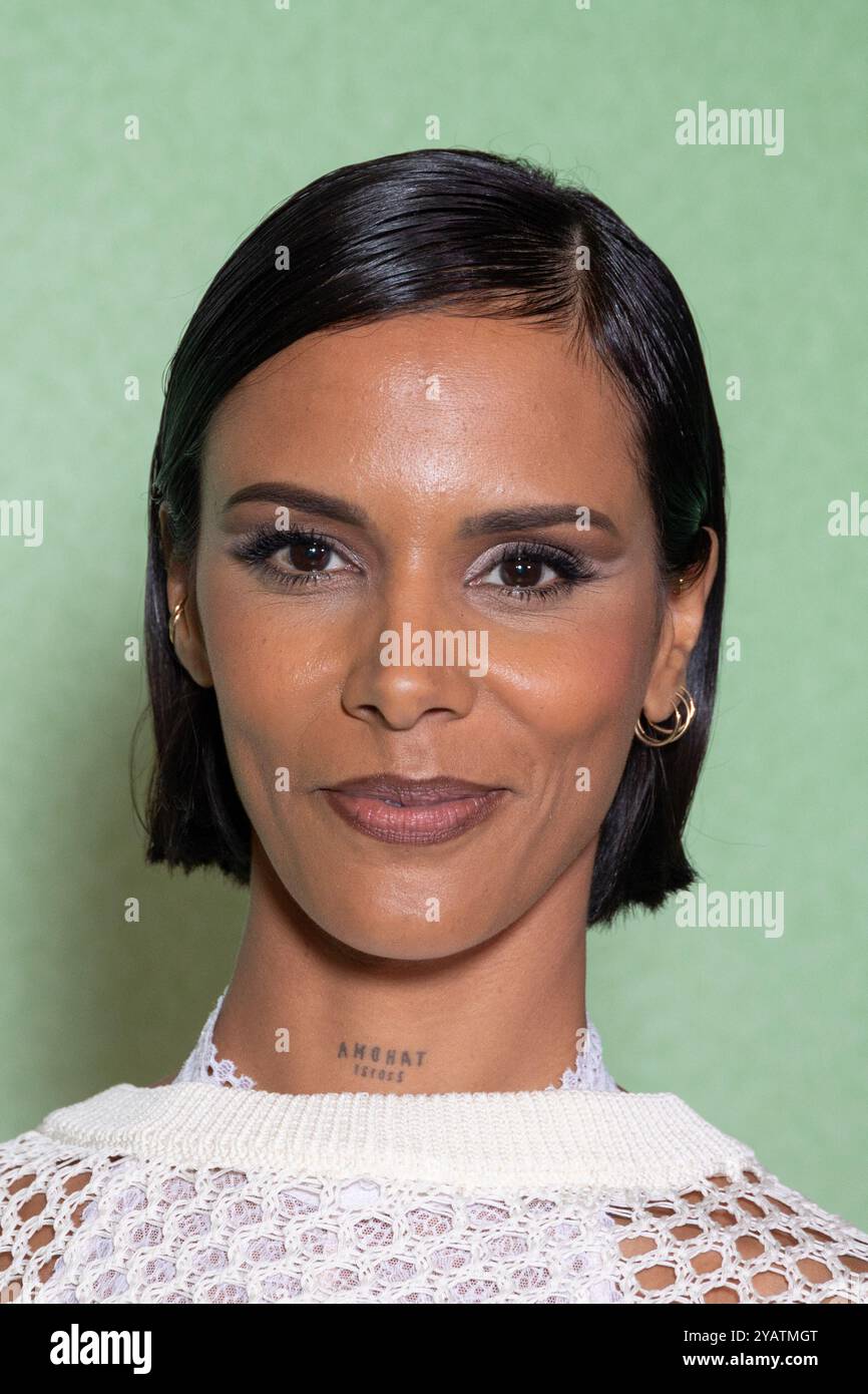 Paris, France. 15 octobre 2024. Shy'm assiste à l'avant-première du film de '4 Zeros' à Paris le 15 octobre 2024 à Pathe Palace. Photo de Nasser Berzane/ABACAPRESS. COM Credit : Abaca Press/Alamy Live News Banque D'Images