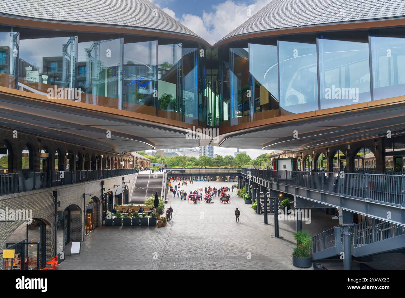 Coal Drops Yard à Kings Cross London Banque D'Images