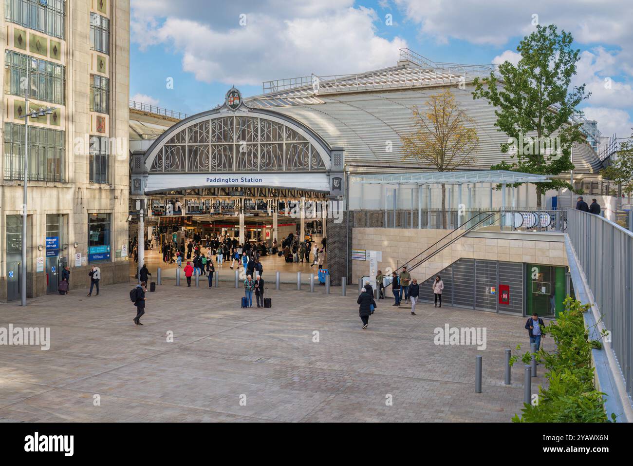 Gare de Paddington à Londres Banque D'Images