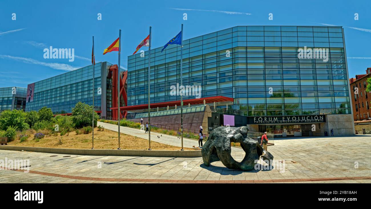 Musée de l'évolution humaine dans le centre-ville de Burgos, province de Castille-et-León, Espagne. Banque D'Images