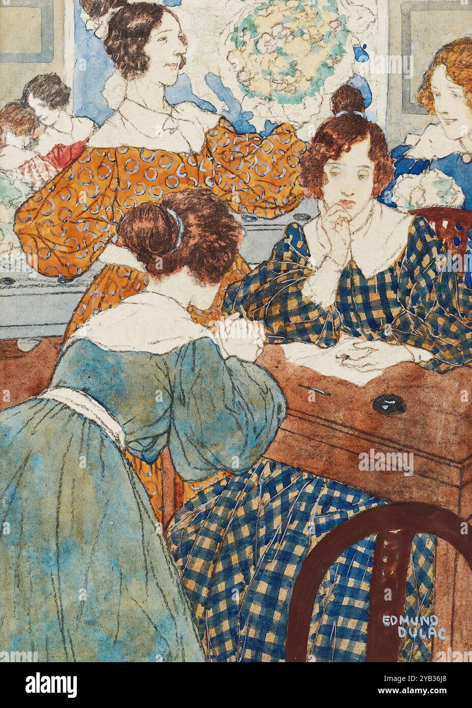 Dulac, Edmund - illustration de 'villette' par Charlotte Bront U00eb 2 Banque D'Images