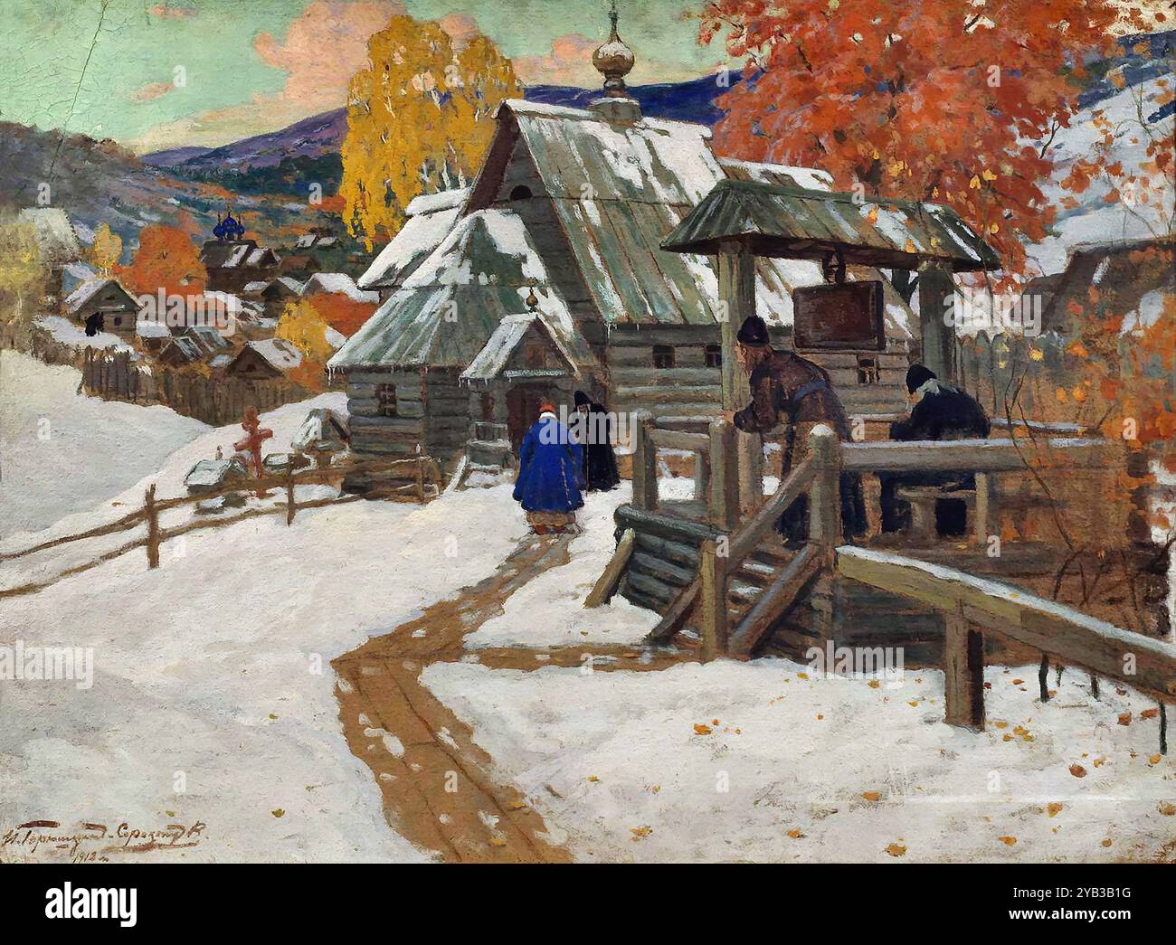 Goriushkin-Sorokopudov, Ivan Silych - Monastère 1 Banque D'Images