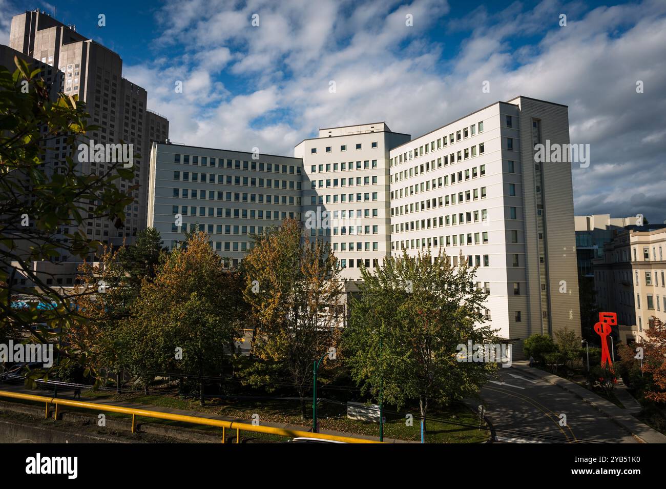 Hôpital général de Vancouver. Vancouver BC, Canada. Banque D'Images