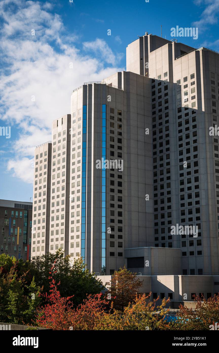 Hôpital général de Vancouver. Vancouver BC, Canada. Banque D'Images