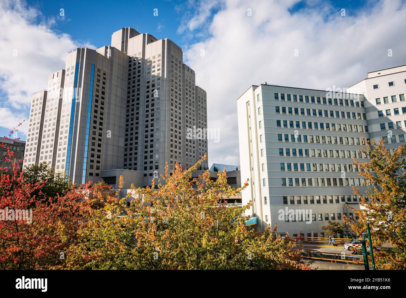 Hôpital général de Vancouver. Vancouver BC, Canada. Banque D'Images