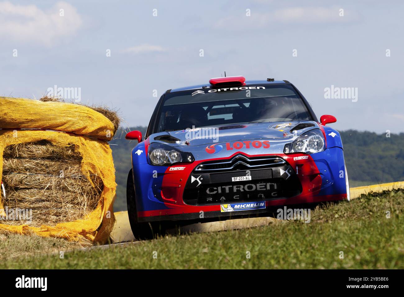 Robert Kubica ADAC Rallye Deutschland 2013 Banque D'Images