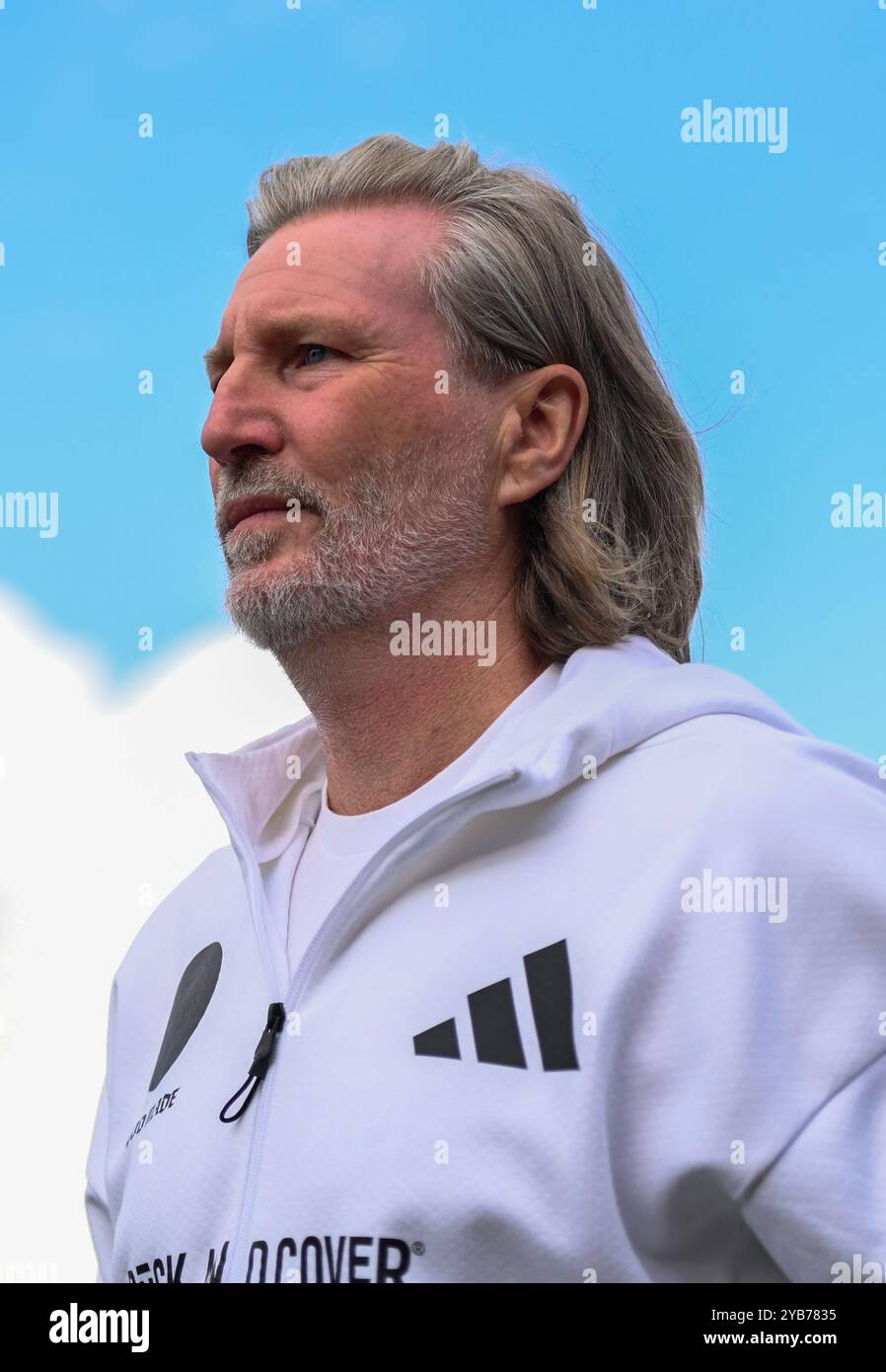 Robbie Savage, Tamworth c. Macclesfield Town, 12/10/2025. Banque D'Images