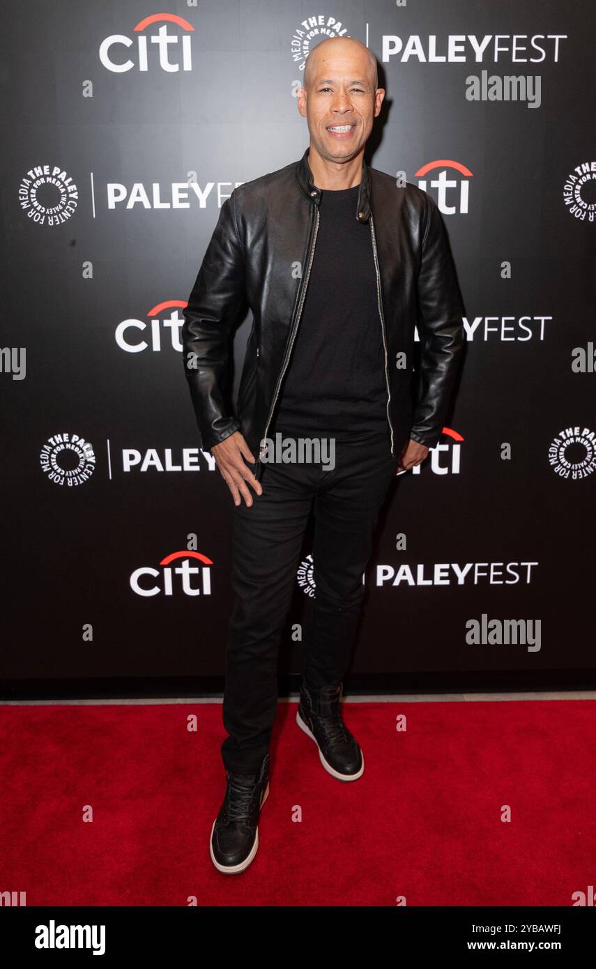 New York, NY, États-Unis, 17 octobre 2024 : Vladimir Duthiers participe au PaleFest NY : Blue Bloods au Paley Center for Media à New York le 17 octobre 2024. Crédit : Lev Radin/Alamy Live News Banque D'Images