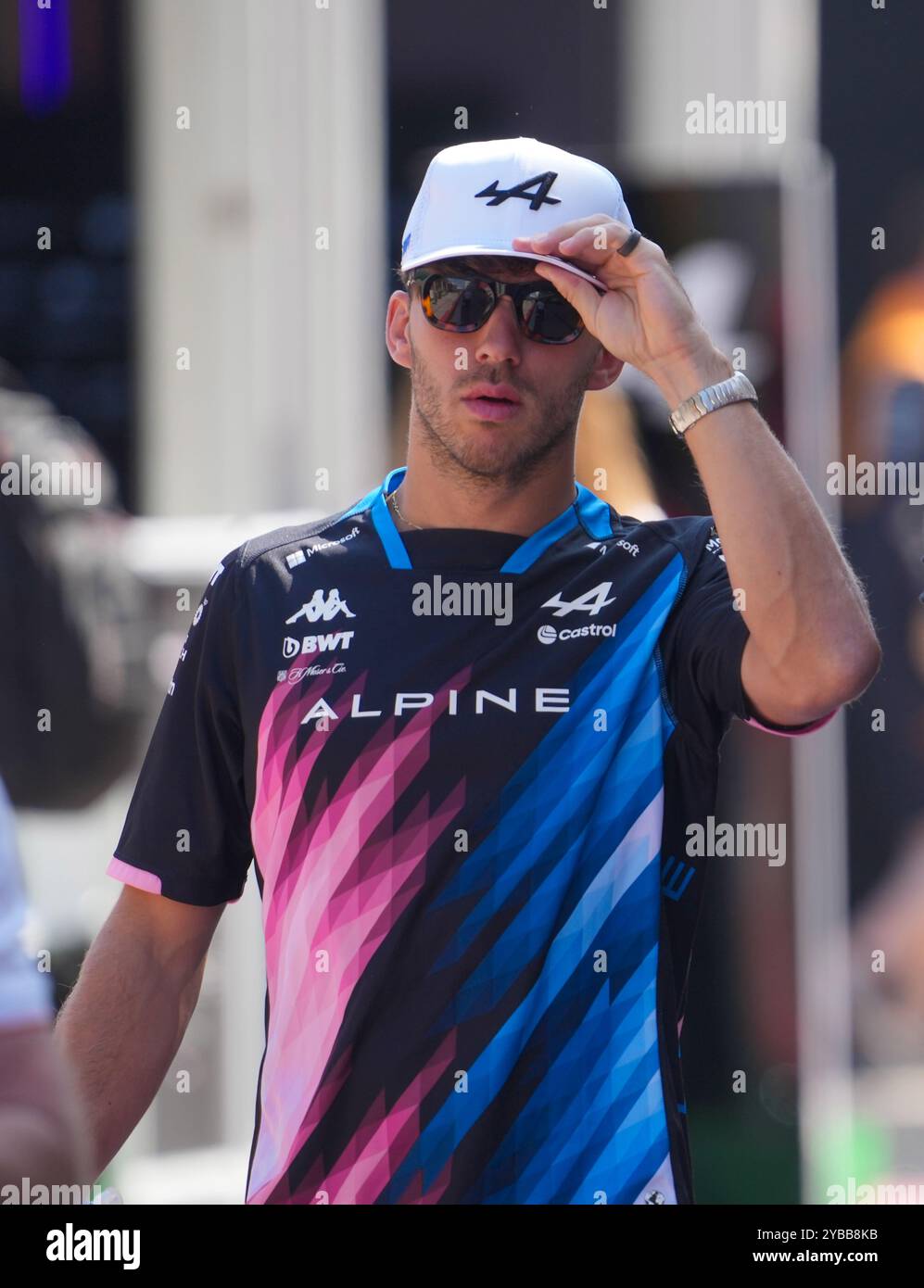 Pierre Gasly (FRA) - Alpine F1 Team - Alpine A524 - Renault lors du Grand Prix de formule 1 Pirelli United States 2024, qui aura lieu sur le circuit of Americas à Austin, TX (USA) du 18 au 20 septembre 2024 Banque D'Images