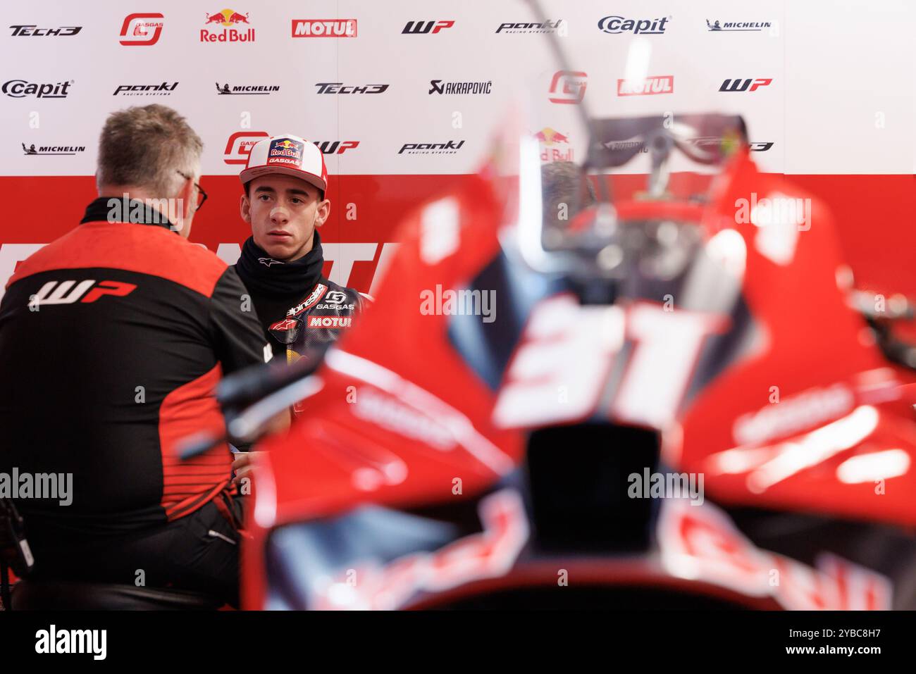 Phillip Island, Australie. 18 octobre 2024. Phillip Island, 18 octobre 2024 : Pedro Acosta (ESP) de Tech3 GasGas Factory Racing lors du MotoGP australien 2024. Alamy Live News/Corleve crédit : Corleve/Alamy Live News Banque D'Images