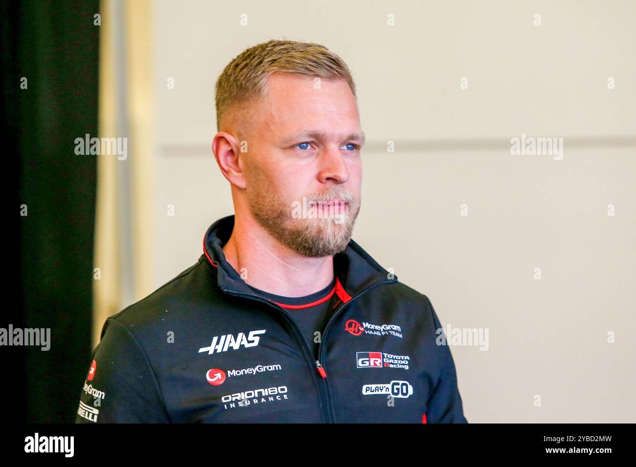 Austin, États-Unis. 17 octobre 2024. 17 octobre 2024 - Kevin Magnussen (DEN) - MoneyGram Haas F1 Team - Haas VF-24 - Ferrari pendant le Grand Prix de formule 1 Pirelli United States 2024, qui aura lieu au circuit of Americas à Austin, TX (USA) 18-20 septembre 2024 (photo Alessio de Marco/Sipa USA) crédit : Sipa USA/Alamy Live News Banque D'Images