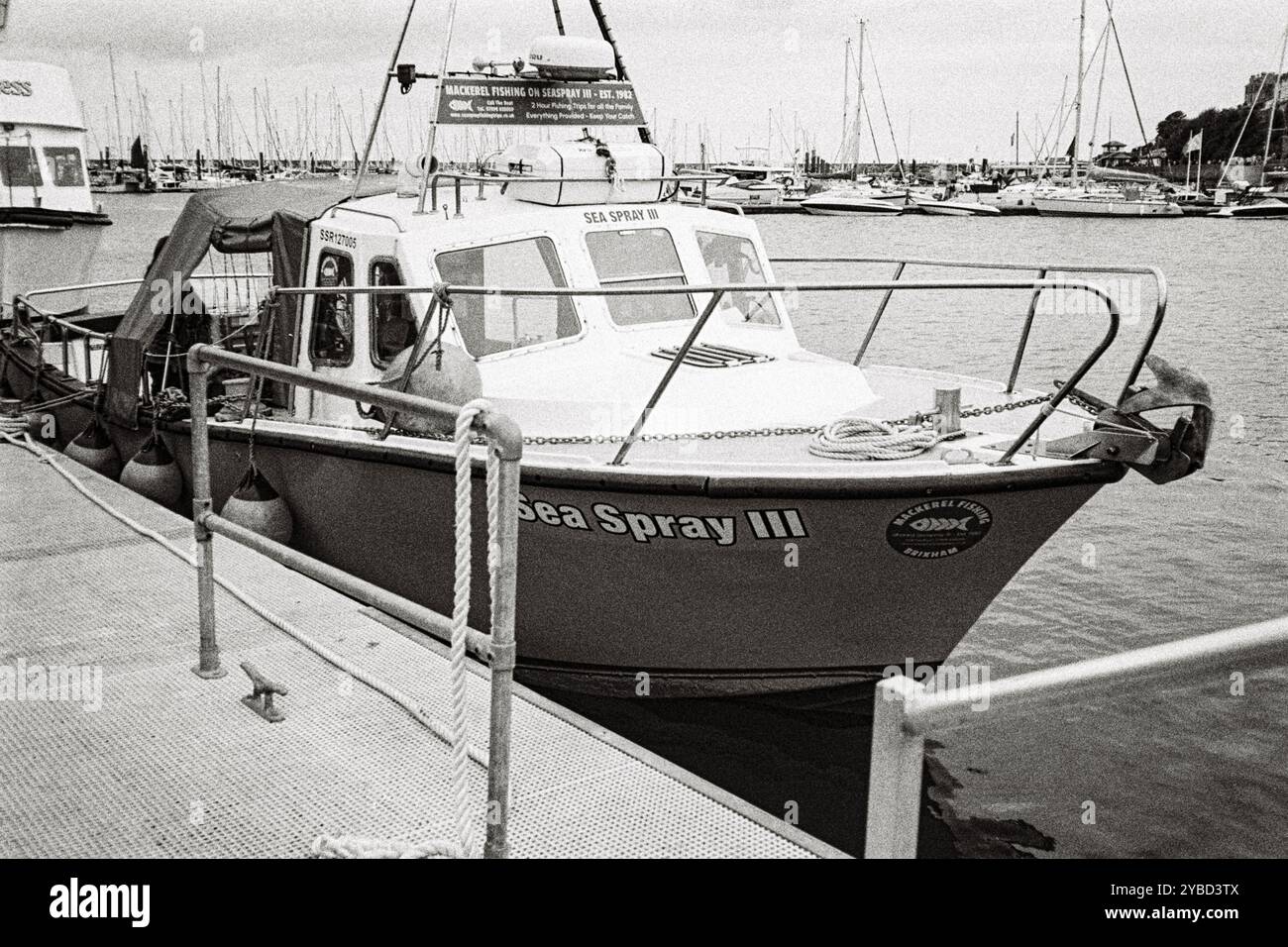 Sea Spray iii, bateau de pêche au maquereau, Brixham, Devon, Angleterre, Royaume-Uni. Banque D'Images