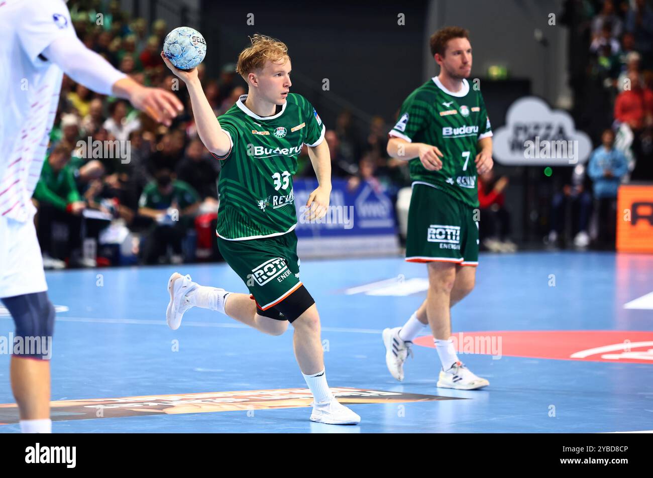 Georg Loewen (Wetzlar) HSG Wetzlar vs HSV Hambourg, Handball, 1. Bundesliga, 17.10.2024 Foto : Rene Weiss/Eibner Banque D'Images