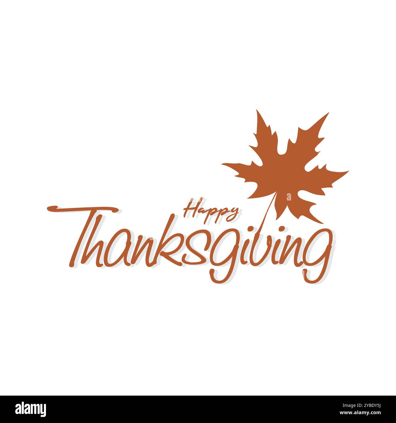 Fond de modèle Happy Thanksgiving Day. Joyeux jour de Thanksgiving, bannière modèle, affiche, flyer, carte de voeux, conception web, conception d'impression. Illustration de Vecteur