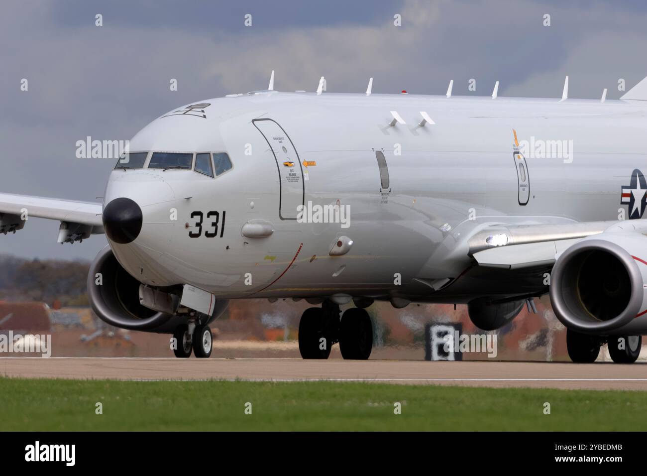 169331 Boeing P-8 Poseidon, US Navy, à la RAF Mildenhall. Banque D'Images
