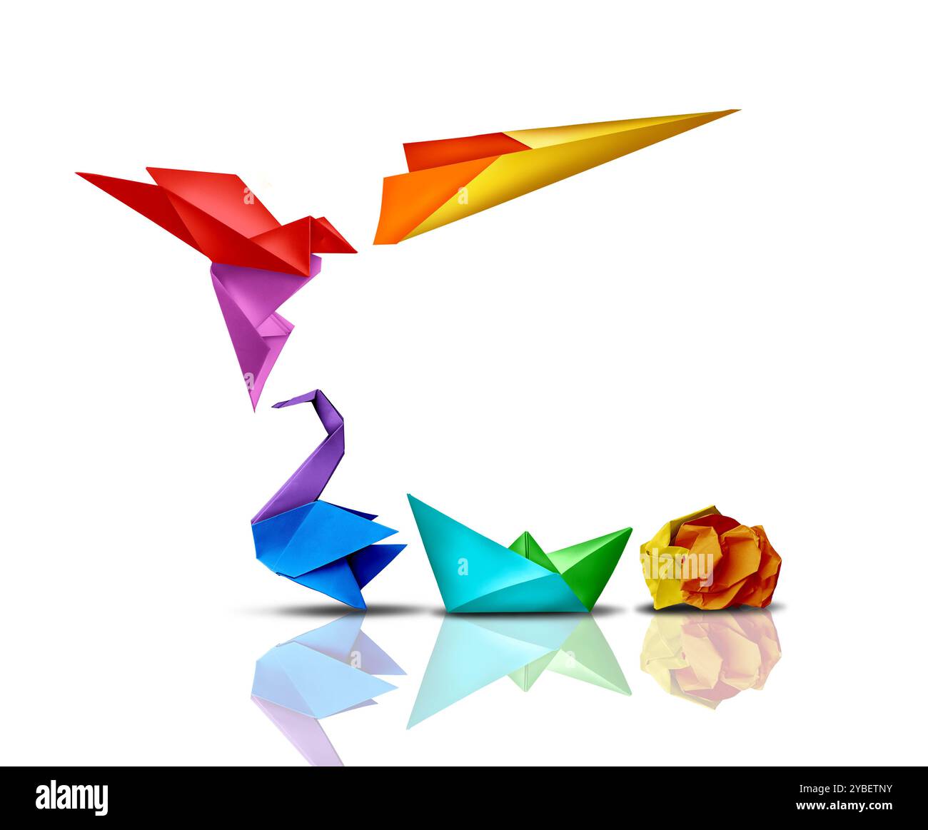Transformation et succès ou transformer et réussir changer et grandir pour réussir comme une métaphore de leadership et de changement d'entreprise avec l'innovation et Banque D'Images Transformation et succès ou transformer et réussir changer et grandir pour réussir comme une métaphore de leadership et de changement d'entreprise avec l'innovation et Banque D'Images