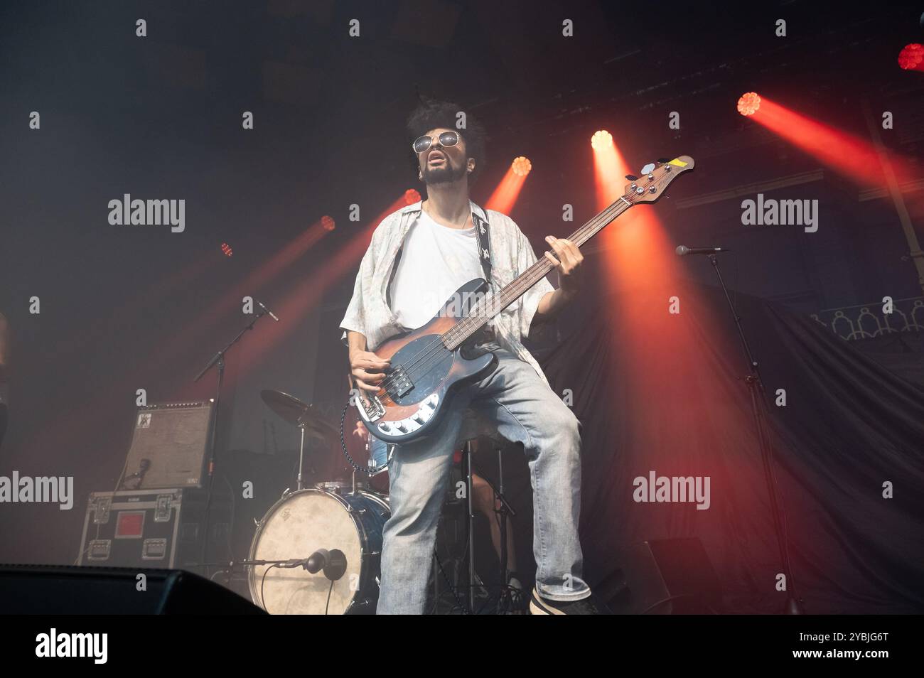 The Alien Chicks se produisant à Barrowland, Glasgow le 18 octobre 2024 Banque D'Images