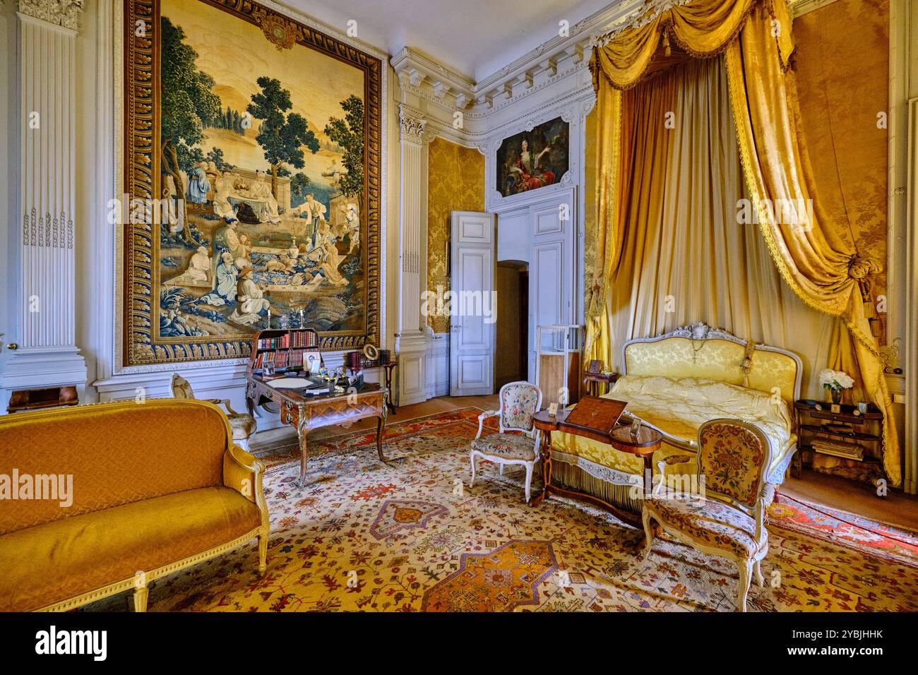 France, Maine et Loire (49), Saint Georges sur Loire, château de Serrant Banque D'Images