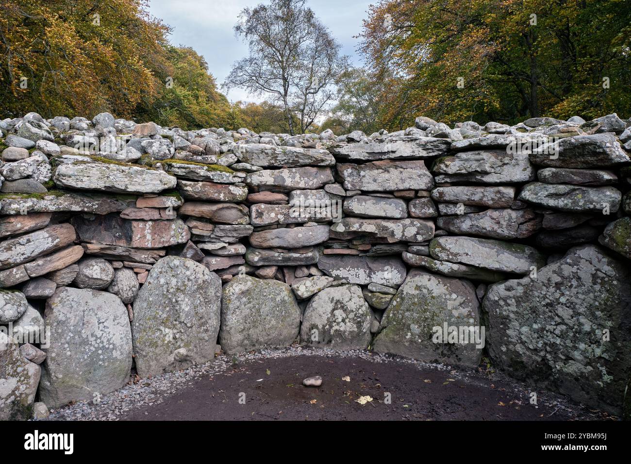 Clava Cairns Banque D'Images