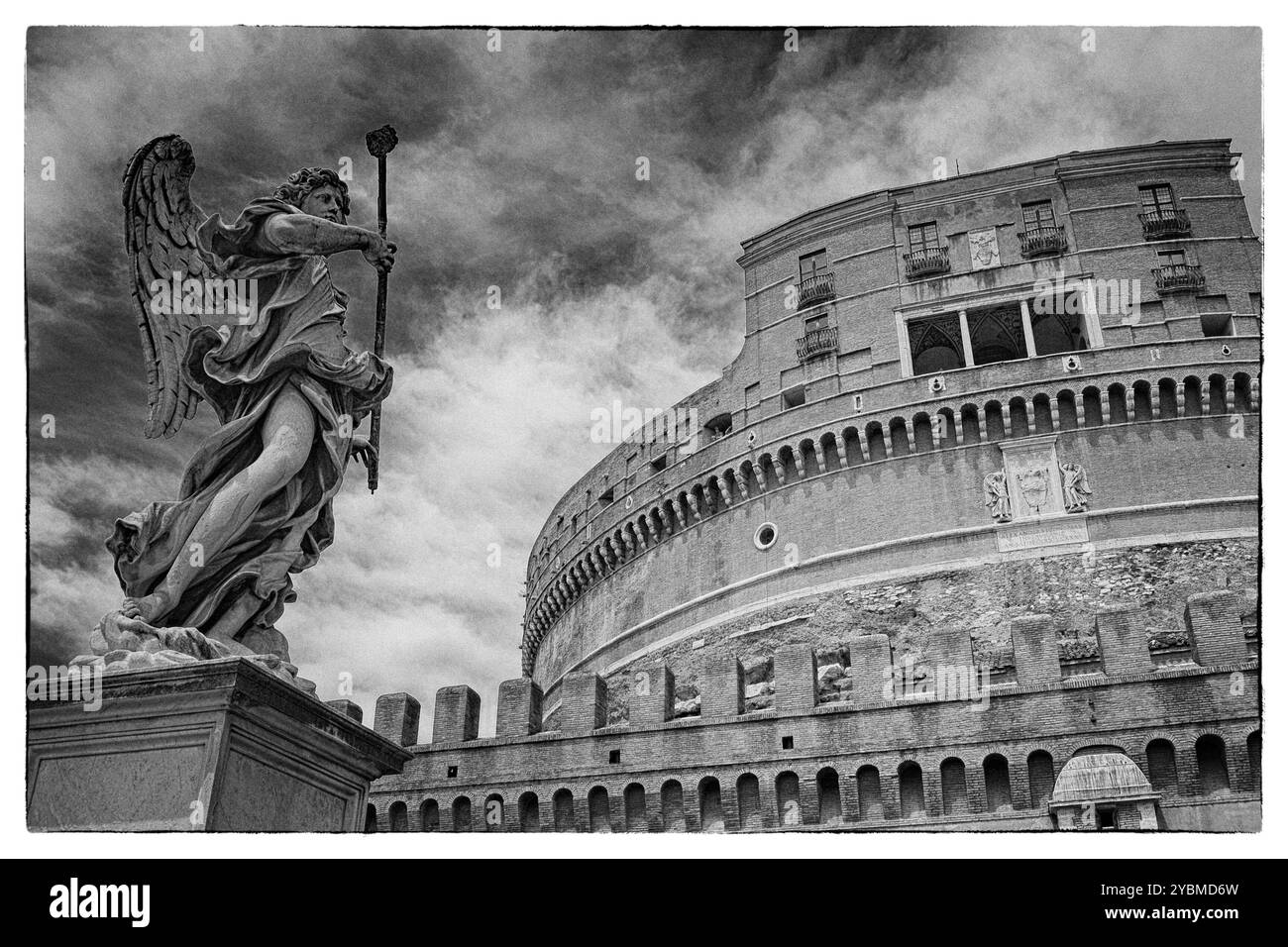 Rome, Italie. Architecture et détails de la ville antique. Banque D'Images