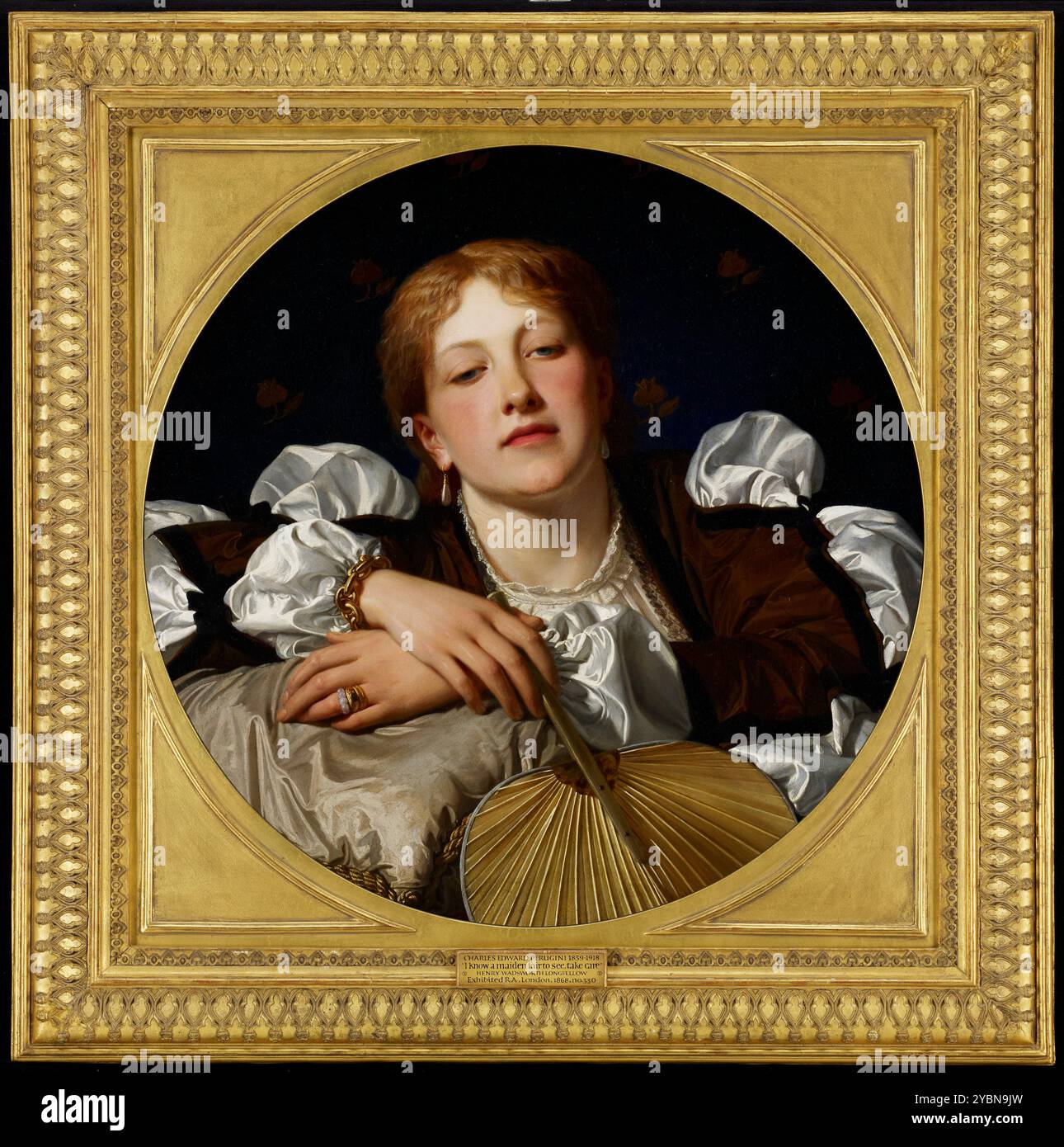 Je connais une foire inaugurale à voir, prendre soin. Charles Edward Perugini. 1868. Banque D'Images