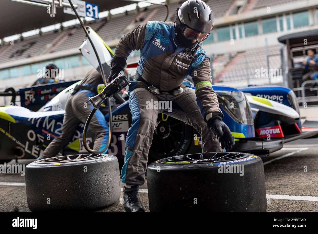 Portimao, Portugal, 19 octobre 2024,#31 Racing Spirit of Leman (CHE) - Ligier js P320/Nissan (LMP3) - Jacques Wolff (FRA) Jean-Ludovic Foubert (FRA) Antoine Doquin (FRA) pendant les 4 heures de Portimao, sixième et dernière manche des European le Mans Series 2024 à Autodromo Internacional do Algarve, Portimao (Portugal), du 16 au 19 octobre 2024 - photo Kristof Vermeulen Live Banque D'Images